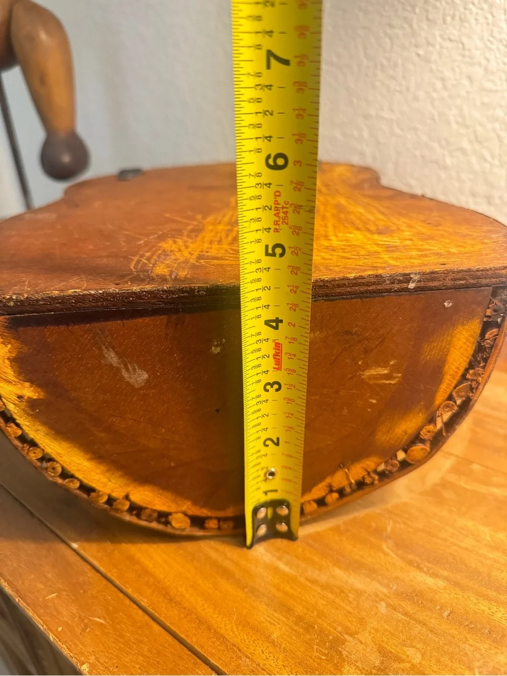 VINTAGE BAMBOO/ RATTAN WALL SCONCE PLANTER/Basket